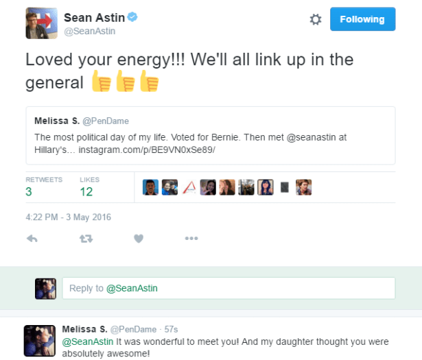 Sean Astin tweeted me!! ^_^